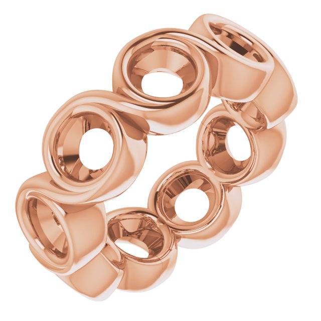 Bezel-Set Eternity Band