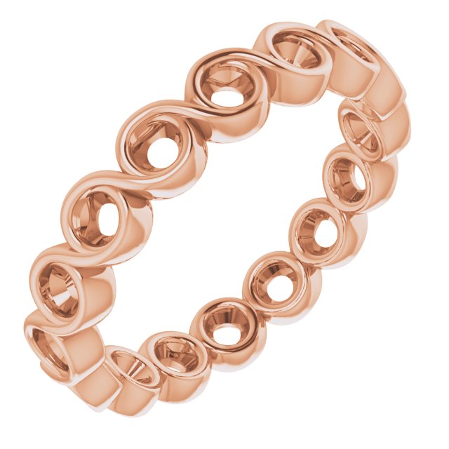 Bezel-Set Eternity Band