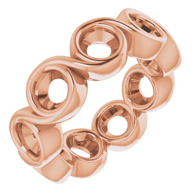 Bezel-Set Eternity Band