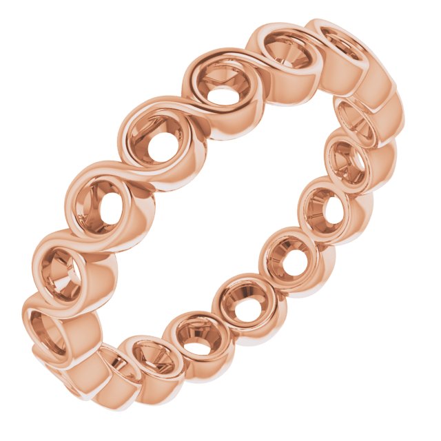 Bezel-Set Eternity Band