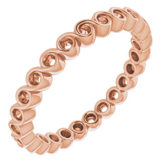Bezel-Set Eternity Band