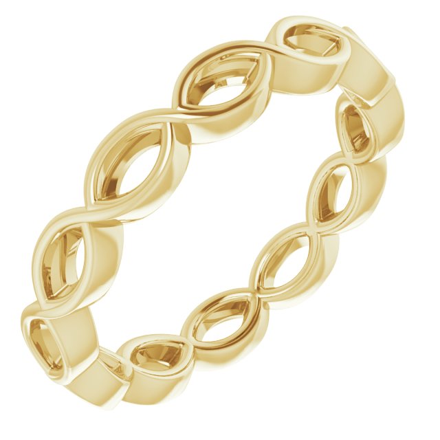 Bezel-Set Eternity Band