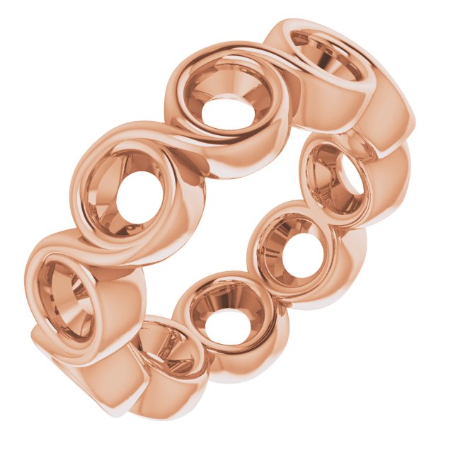 Bezel-Set Eternity Band