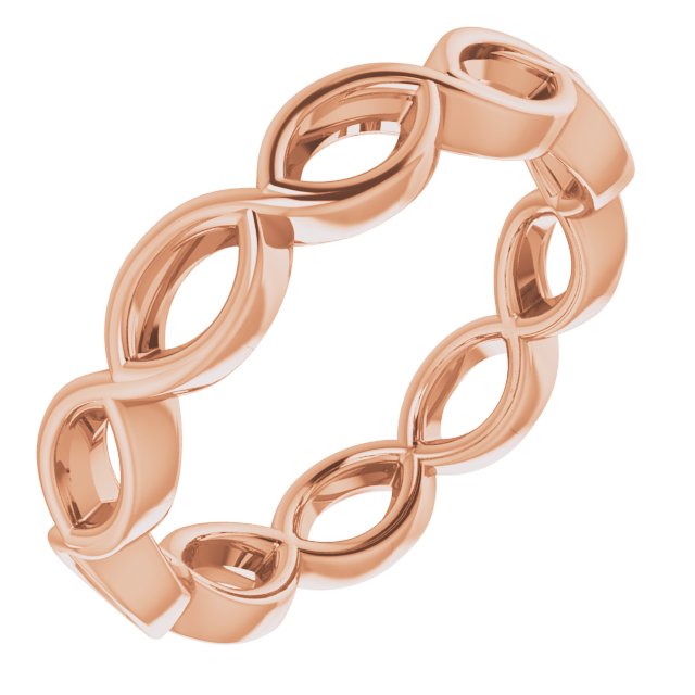 Bezel-Set Eternity Band
