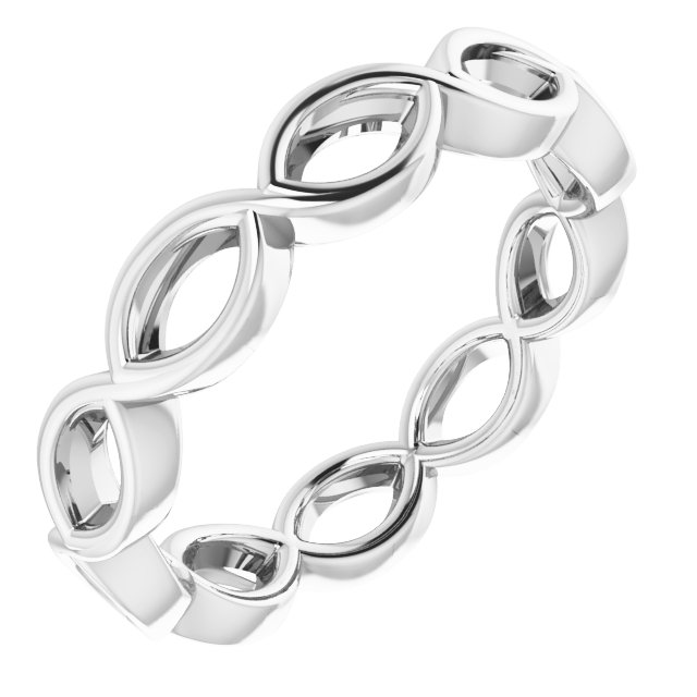 Bezel-Set Eternity Band