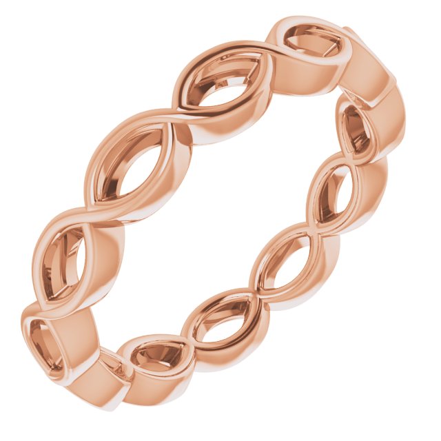 Bezel-Set Eternity Band
