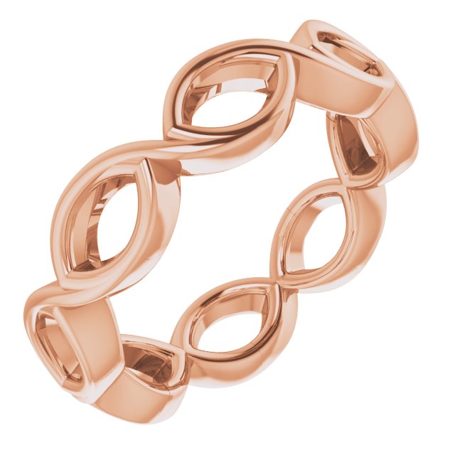 Bezel-Set Eternity Band