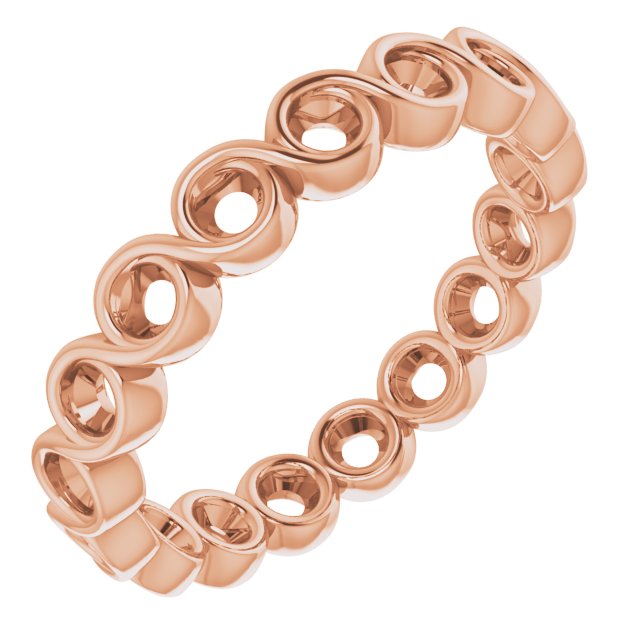 Bezel-Set Eternity Band