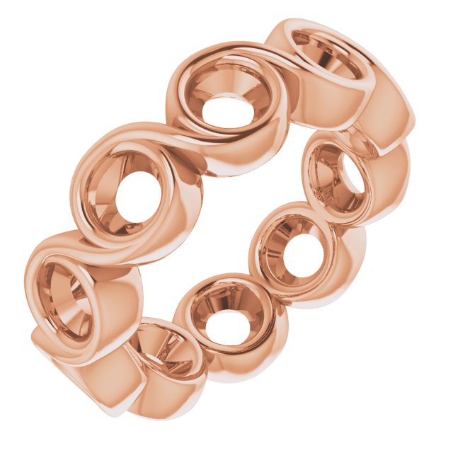 Bezel-Set Eternity Band