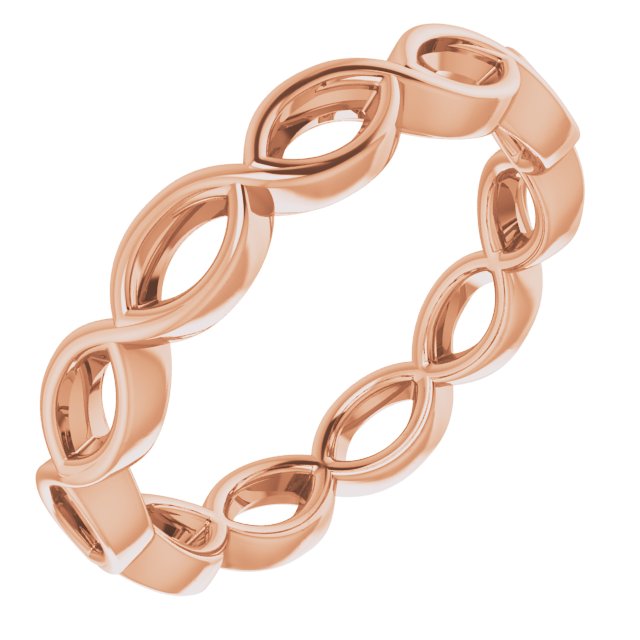 Bezel-Set Eternity Band