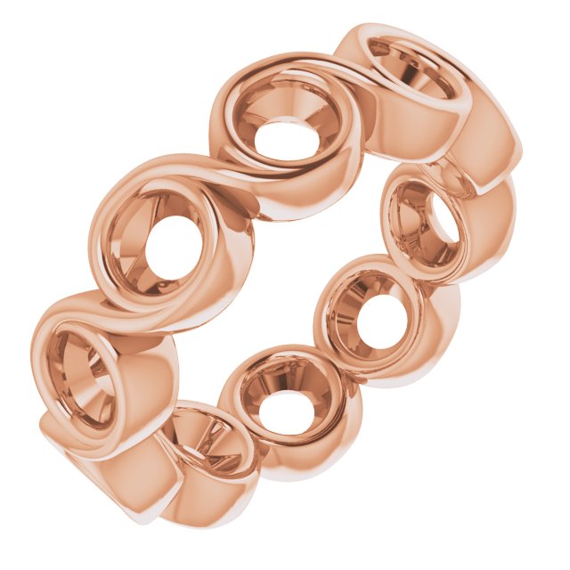 Bezel-Set Eternity Band