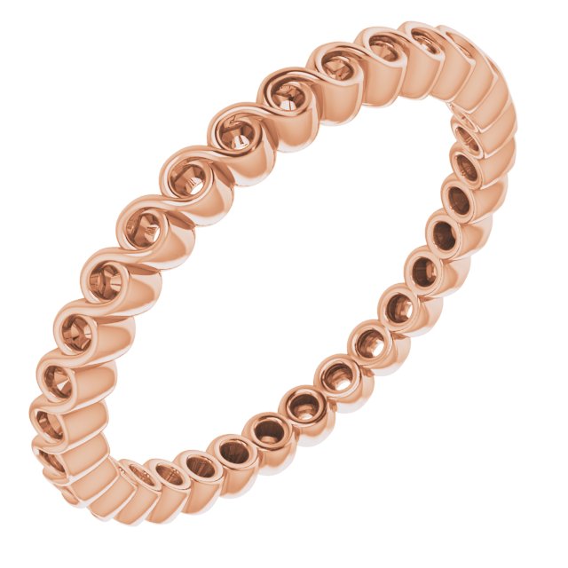 Bezel-Set Eternity Band
