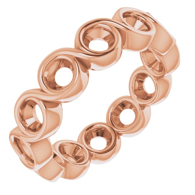 Bezel-Set Eternity Band