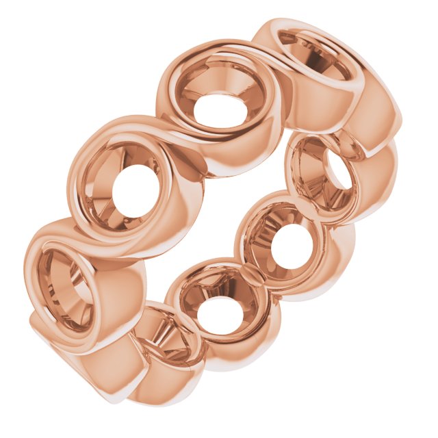 Bezel-Set Eternity Band