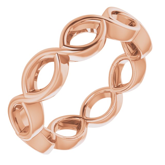 Bezel-Set Eternity Band