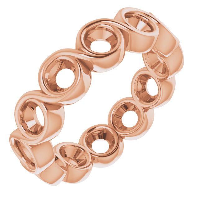 Bezel-Set Eternity Band
