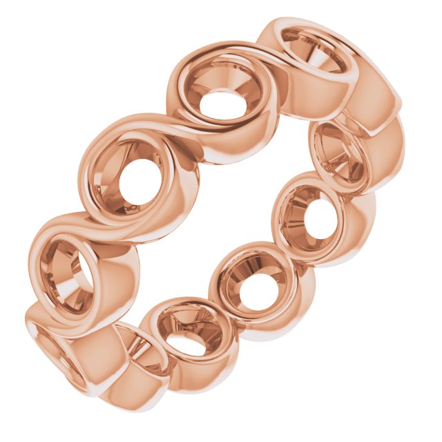 Bezel-Set Eternity Band