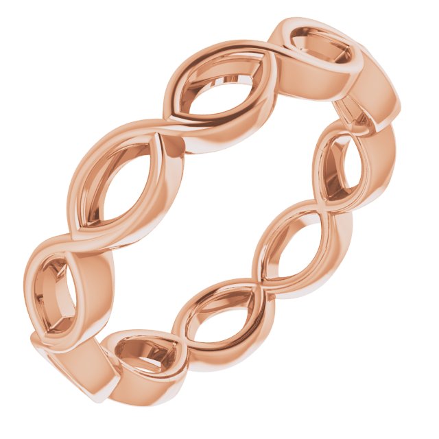 Bezel-Set Eternity Band