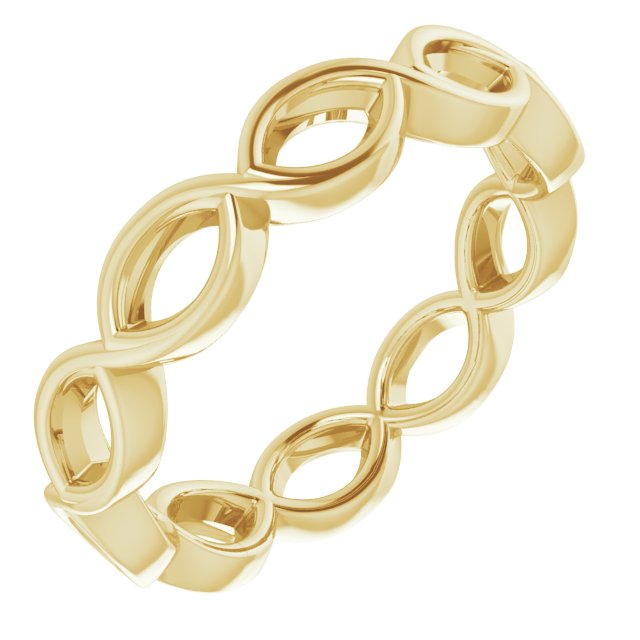 Bezel-Set Eternity Band