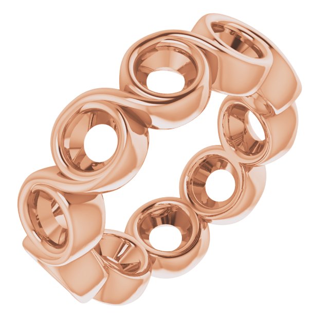 Bezel-Set Eternity Band
