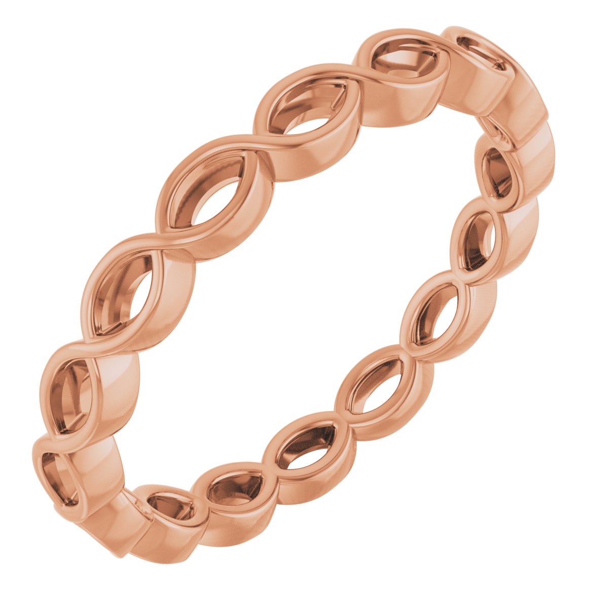 Bezel-Set Eternity Band