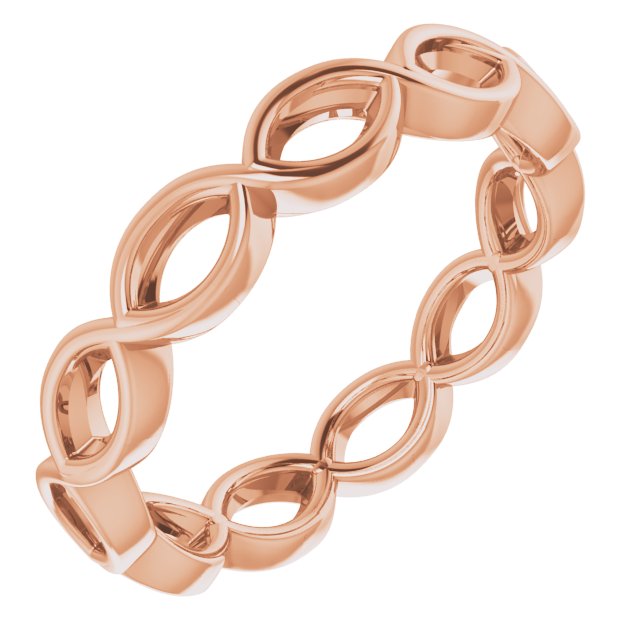 Bezel-Set Eternity Band