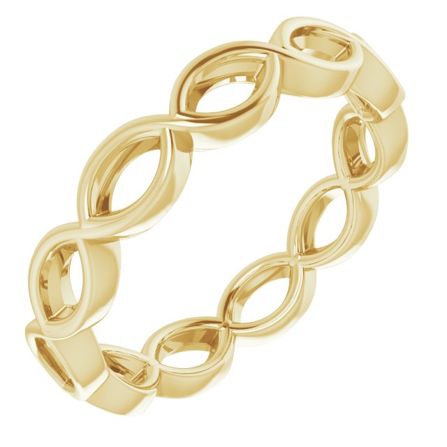 Bezel-Set Eternity Band