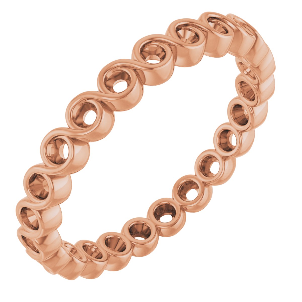 Bezel-Set Eternity Band