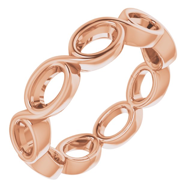 Bezel-Set Eternity Band