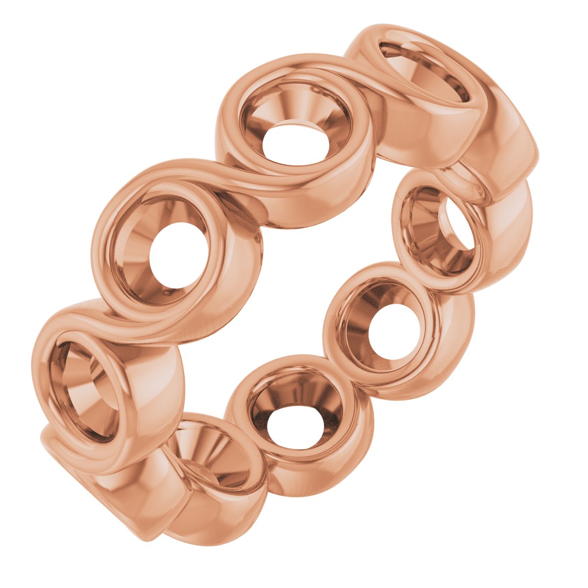 Bezel-Set Eternity Band