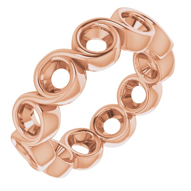 Bezel-Set Eternity Band