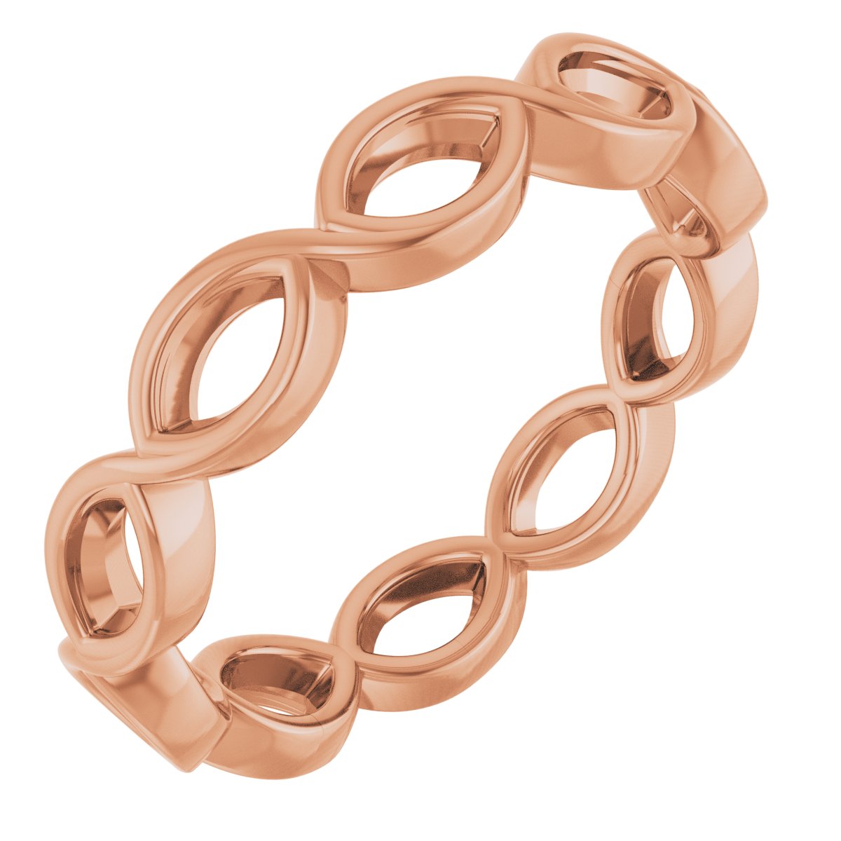 Bezel-Set Eternity Band