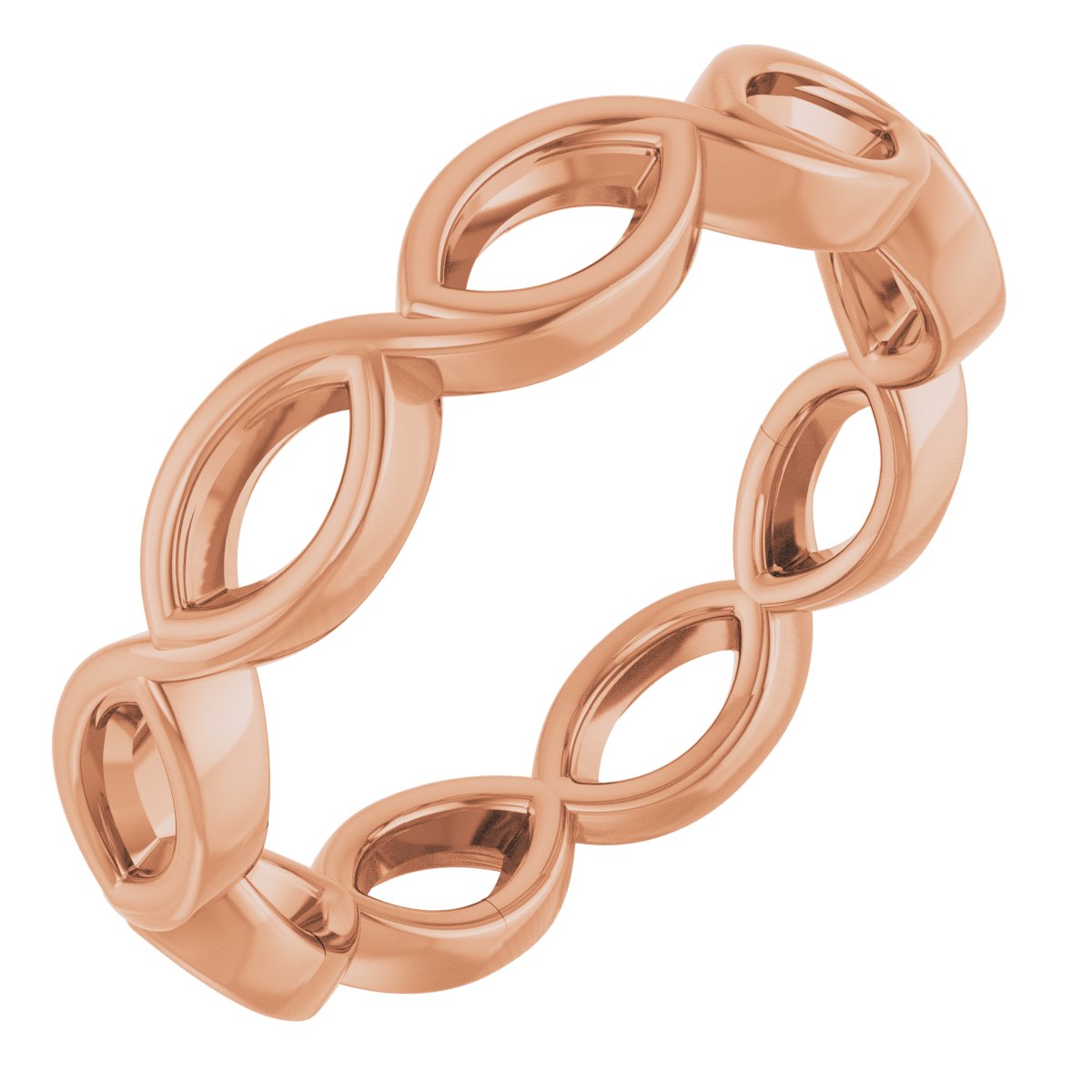 Bezel-Set Eternity Band