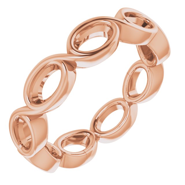 Bezel-Set Eternity Band