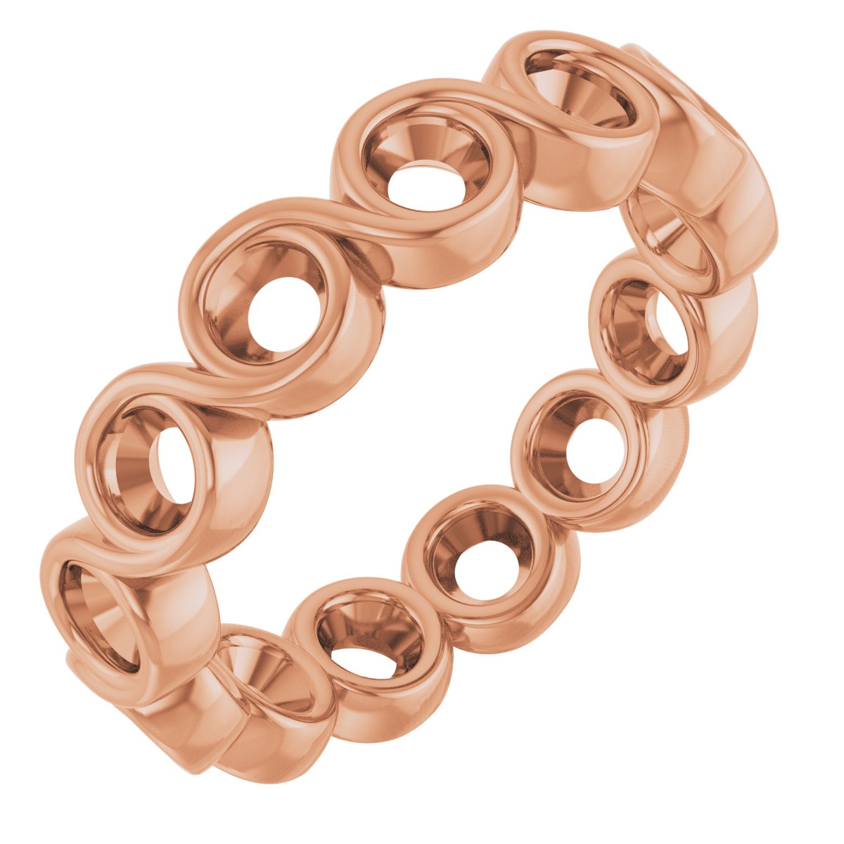 Bezel-Set Eternity Band