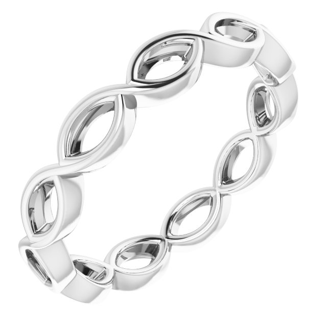 Bezel-Set Eternity Band