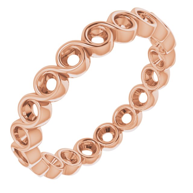Bezel-Set Eternity Band