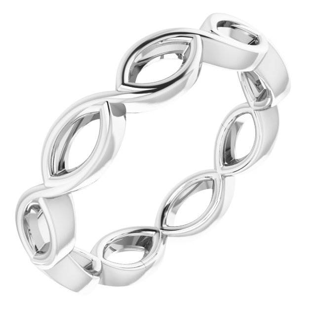 Bezel-Set Eternity Band
