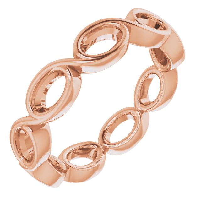 Bezel-Set Eternity Band