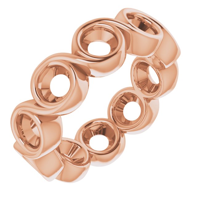 Bezel-Set Eternity Band