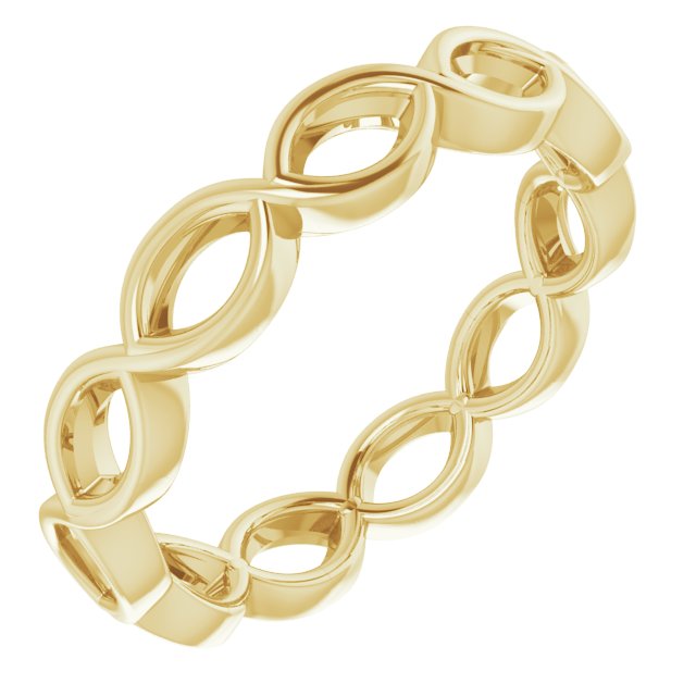 Bezel-Set Eternity Band
