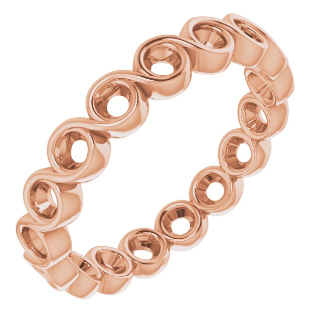 Bezel-Set Eternity Band