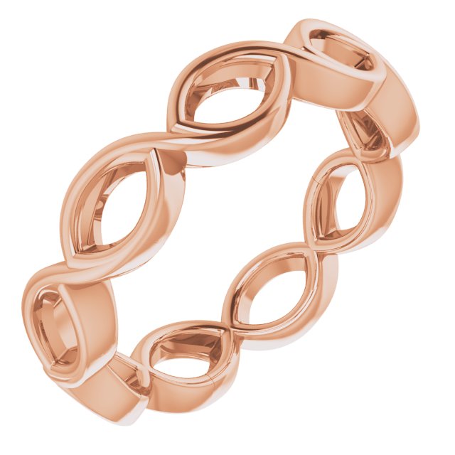 Bezel-Set Eternity Band