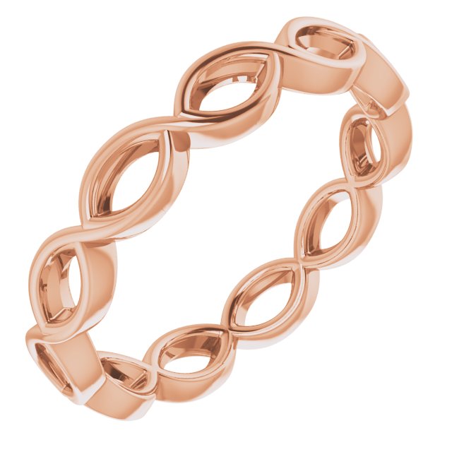 Bezel-Set Eternity Band