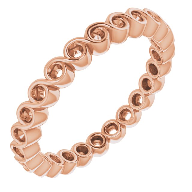 Bezel-Set Eternity Band