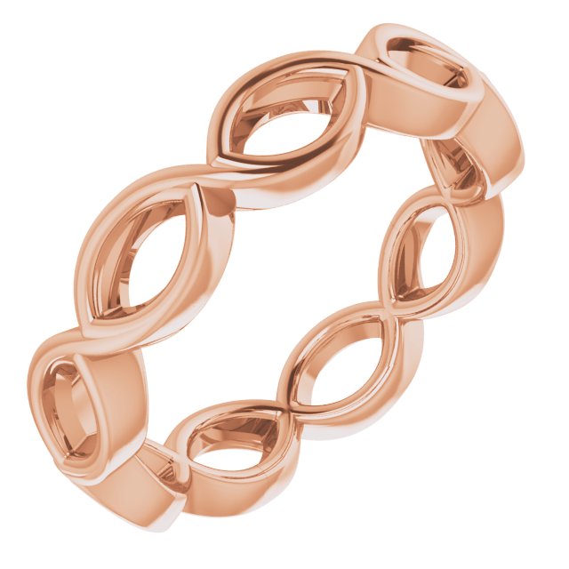 Bezel-Set Eternity Band