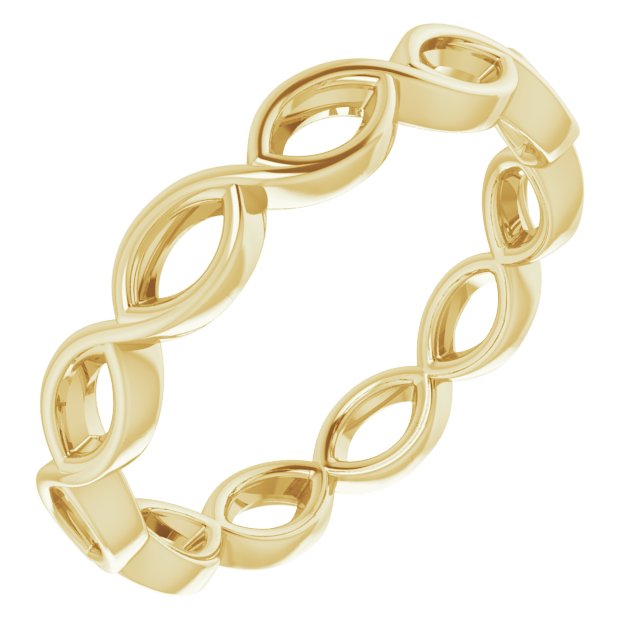 Bezel-Set Eternity Band