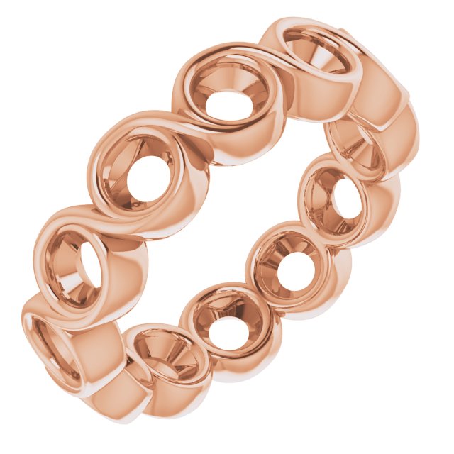 Bezel-Set Eternity Band