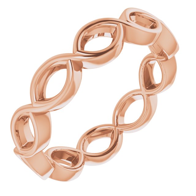 Bezel-Set Eternity Band