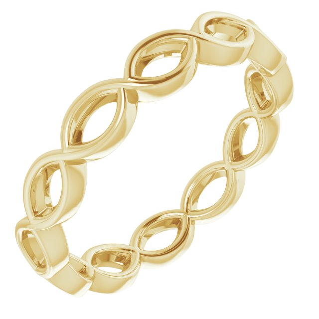 Bezel-Set Eternity Band